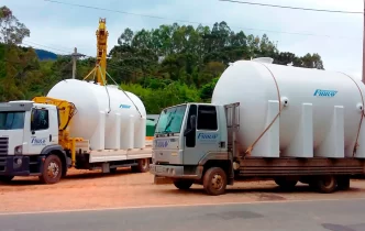 Tanque Isotérmico em fibra de vidro (PRFV)