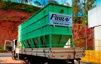 Tanque Prismático em fibra de vidro (PRFV)